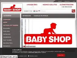 Sites similar to babyshopkaposvar.hu