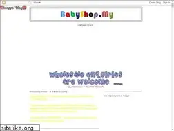 Sites similar to babyshopmy.blogspot.com