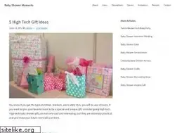 Sites similar to babyshowermoments.com