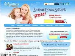 Sites similar to babysittersregistry.com