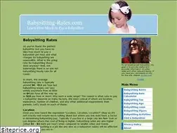 Sites similar to babysitting-rates.com