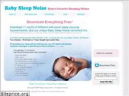 Sites similar to babysleepnoise.com
