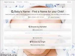 Sites similar to babysname.org