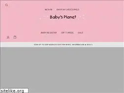 Sites similar to babysplanet.com