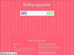 Sites similar to babysquatter.com
