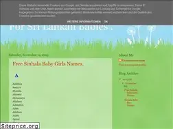 Sites similar to babysrilanka.blogspot.com