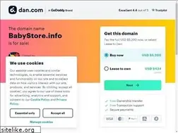 Sites similar to babystore.info