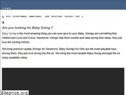Sites similar to babyswingstore.com