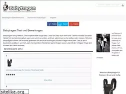 Sites similar to babytragen.org
