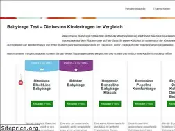 Sites similar to babytragetest.net