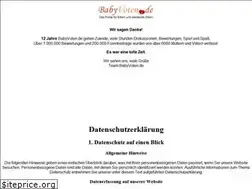 Sites similar to babyvoten.de
