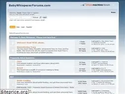 Sites similar to babywhispererforums.com