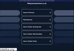 Sites similar to babywonderland.co.uk