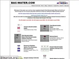 Sites similar to bac-water.com