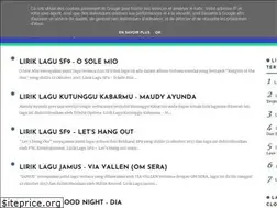 Sites similar to baca-lirik-laguku.blogspot.com