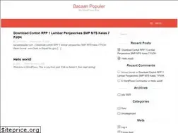 Sites similar to bacaanpopuler.com
