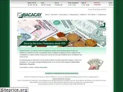 Sites similar to bacacaysf.com