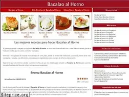 Sites similar to bacalaoalhorno.com