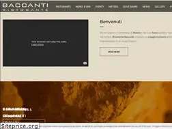 Sites similar to baccantiristorante.it