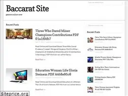 Sites similar to baccaratsite.club