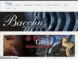 Sites similar to bacchus-guitar.com