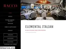 Sites similar to baccoristorante.com