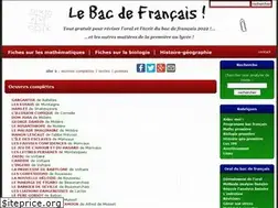 Sites similar to bacdefrancais.net