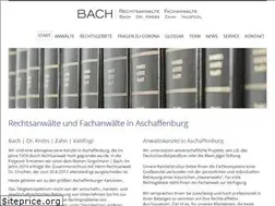 Sites similar to bach-anwaelte.de