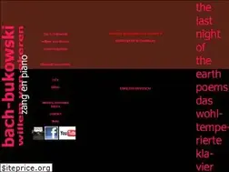 Sites similar to bach-bukowski.com