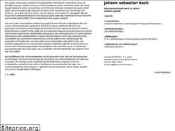 Sites similar to bach-dechiffrierung.de