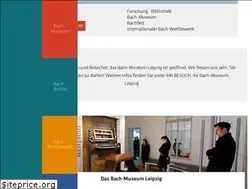 Sites similar to bach-leipzig.de