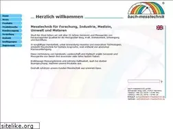 Sites similar to bach-messtechnik.de