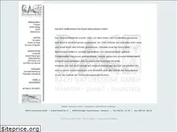 Sites similar to bach-natursteine.de
