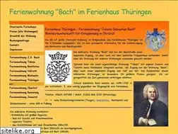Sites similar to bach.ferienhaus-ohrdruf.de