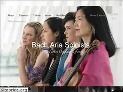 Sites similar to bachariasoloists.com
