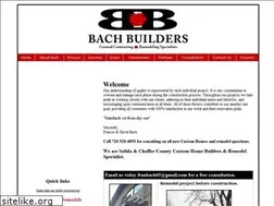 Sites similar to bachbuilders.net