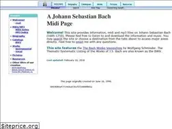 Sites similar to bachcentral.com