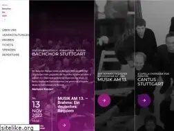 Sites similar to bachchor-stuttgart.de
