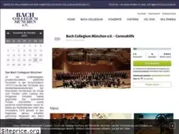 Sites similar to bachcollegium.de