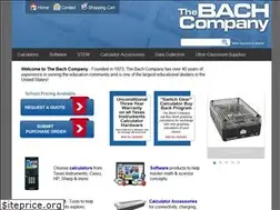 Sites similar to bachcompany.com