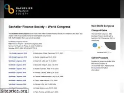 Sites similar to bacheliercongress.com