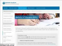 Sites similar to bachelor-of-education.de