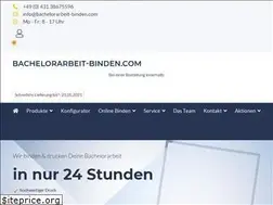 Sites similar to bachelorarbeit-binden.com