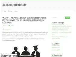 Sites similar to bachelorarbeithilfe.de