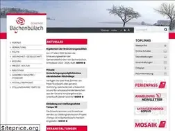 Sites similar to bachenbuelach.ch