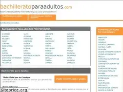 Sites similar to bachilleratoparaadultos.com
