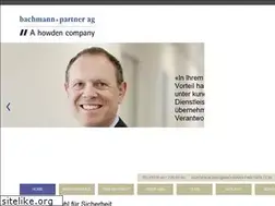 Sites similar to bachmann-partner.com