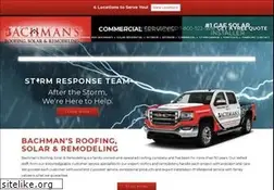Sites similar to bachmansroofing.com