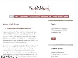 Sites similar to bachnetwork.co.uk