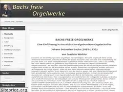 Sites similar to bachs-orgelwerke.de
